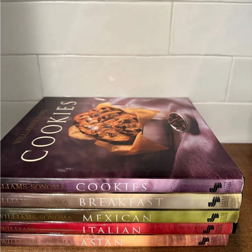 Williams Sonoma Books Lot of 5 NWT